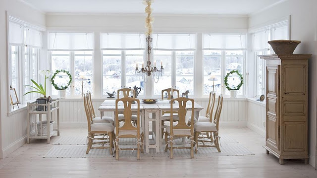 Scandinavian dining room