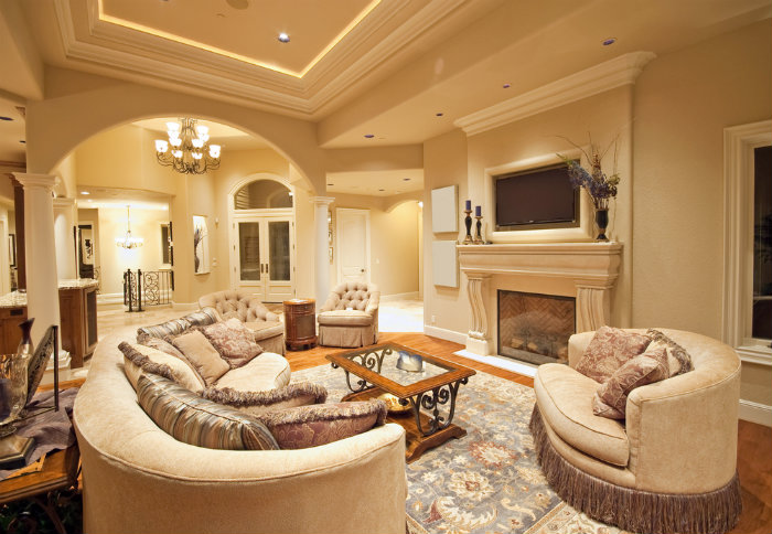 modern home decor-living room design ideas-beige