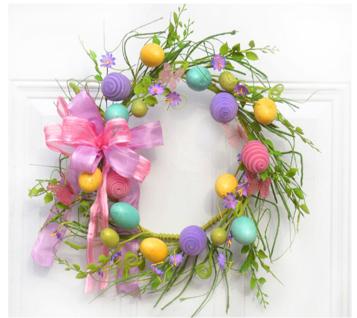 modern-home-decor-Happy-Easter-with-Modern-Home-Ideas-pastel-egg-wreath