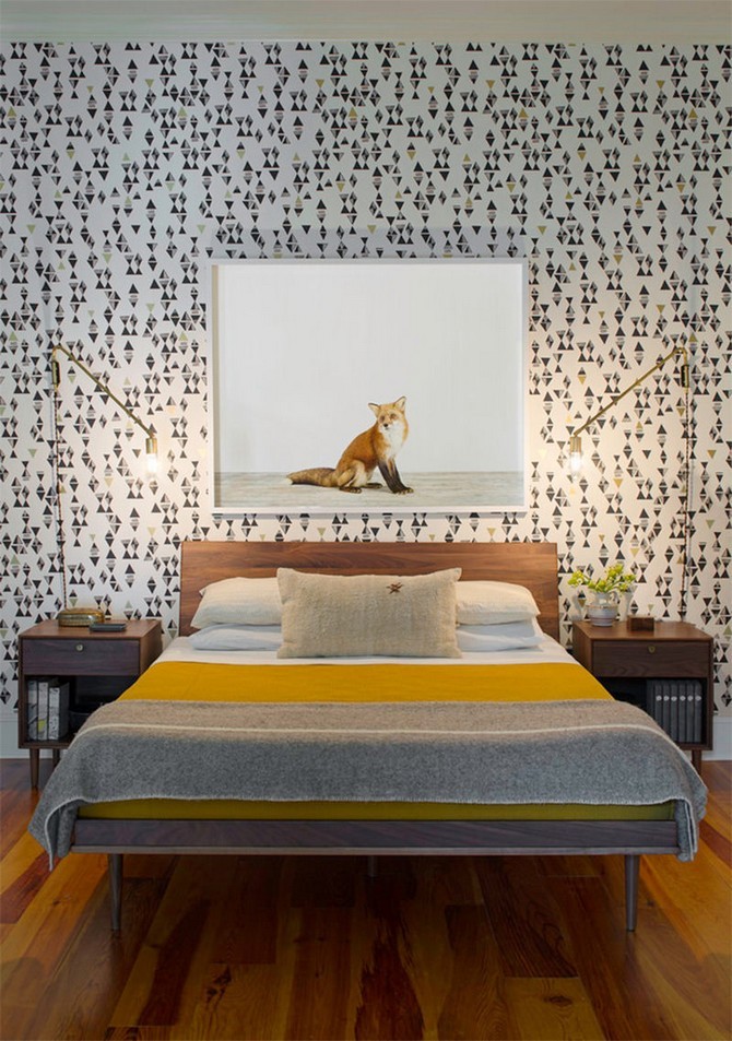 modern-home-decor-BEDROOM-INSPIRATIONS-MODERN-VINTAGE-WALLPAPER-decoration