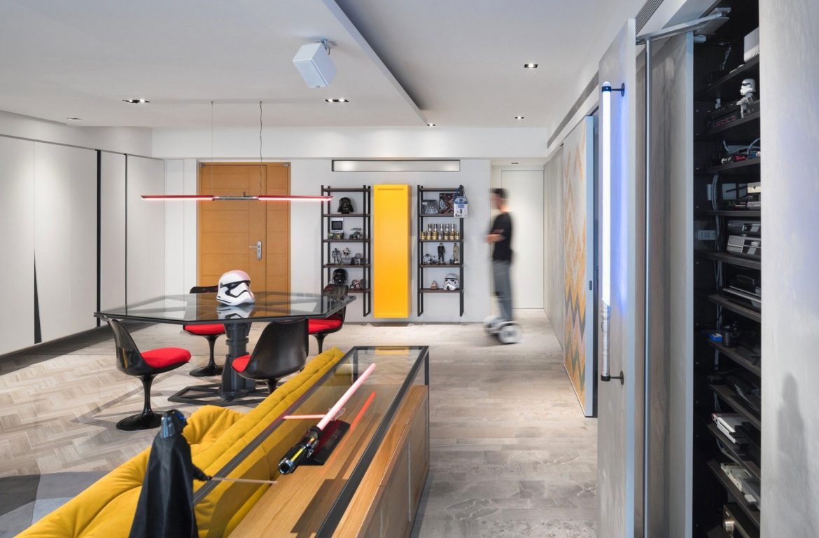 A Star Wars-Themed Apartment in Taiwan by White Interior Design
