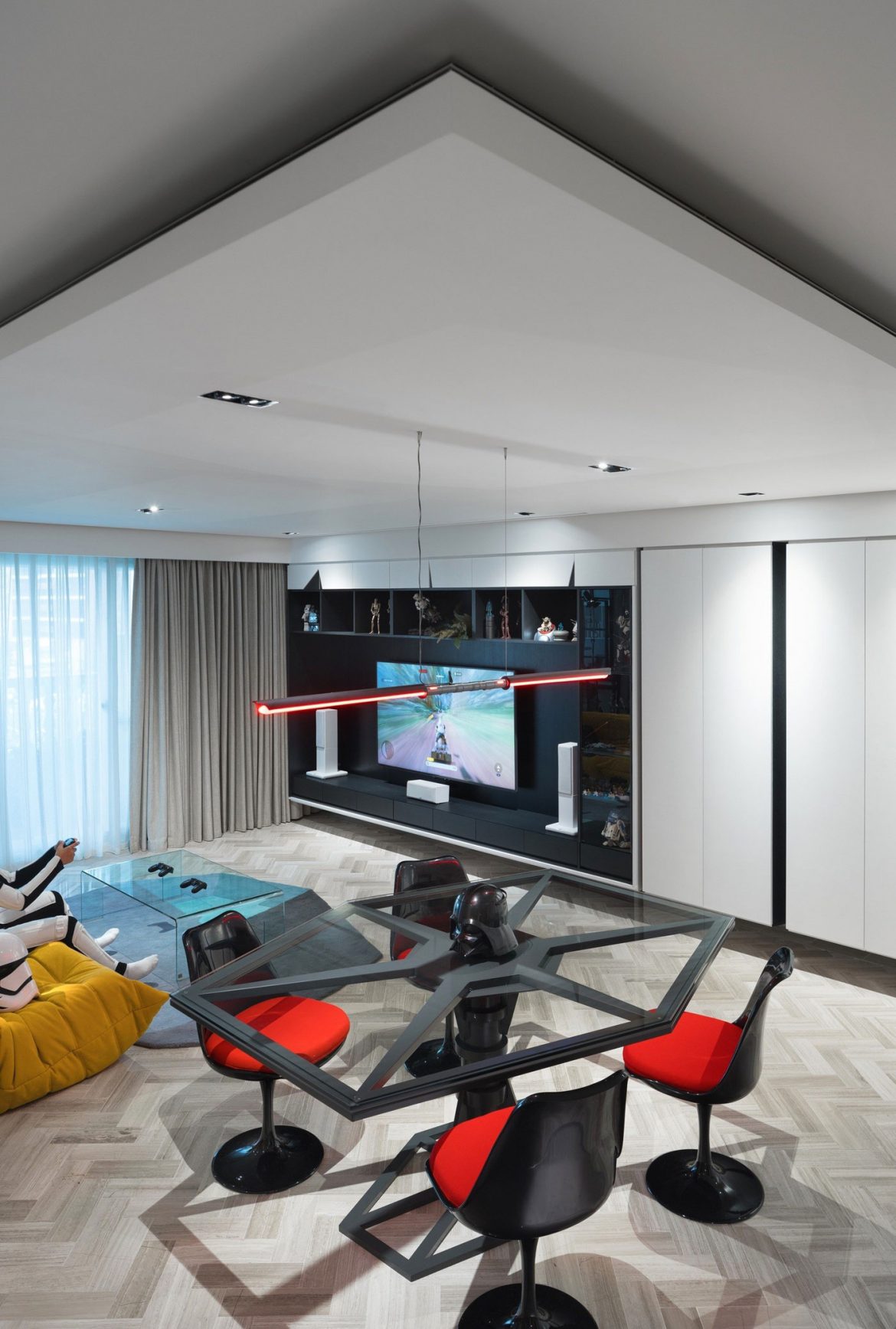 A Star Wars-Themed Apartment in Taiwan by White Interior Design