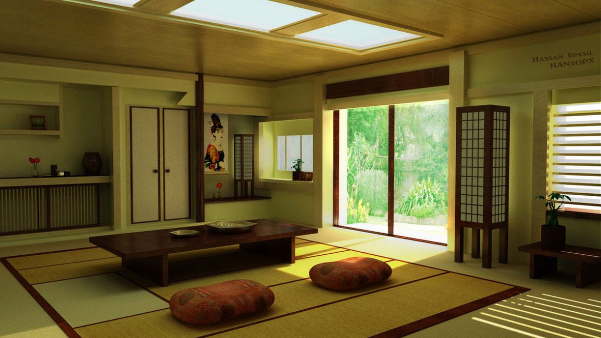 CREATE A ZEN INTERIOR WITH JAPANESE STYLE INFLUENCE