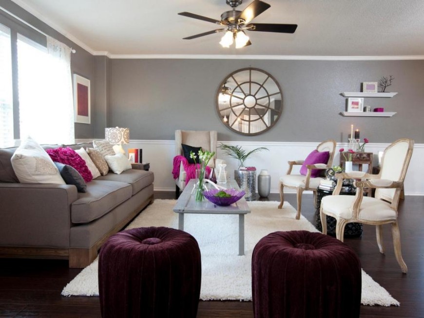 Trendy Color Schemes To Decorate Your Living Room