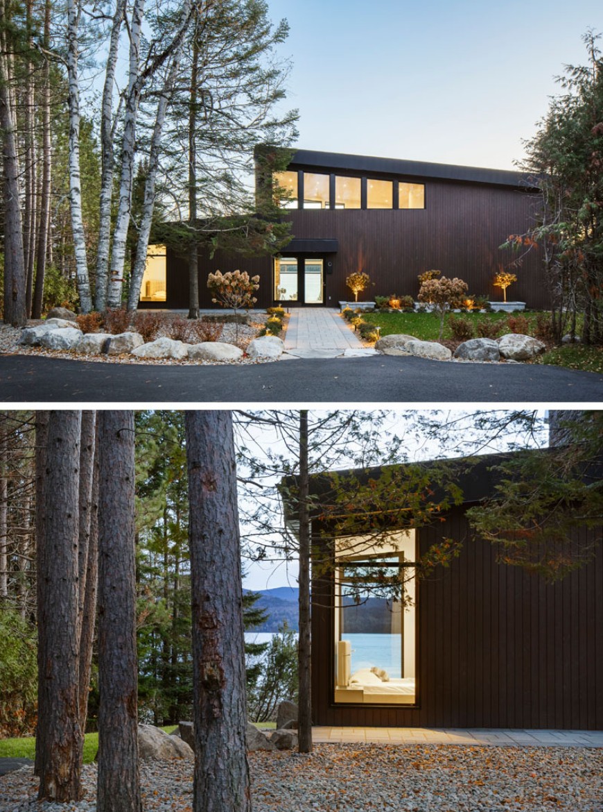 Around the World: Modern Lake House in Canada
