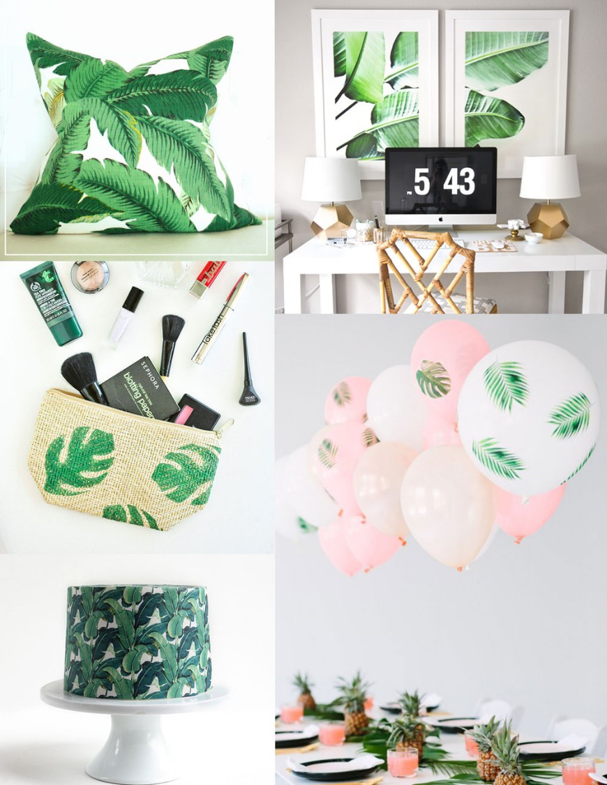 Mood Board: Pink And Green Love Affair In Home Design