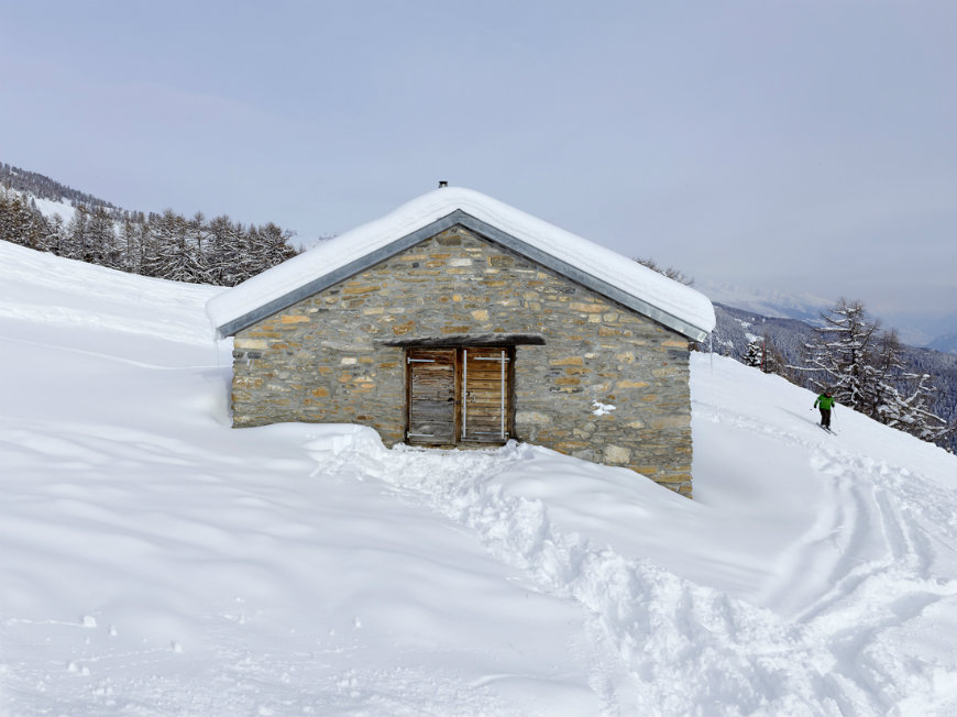 Swiss Alps Gaudin Modern House v