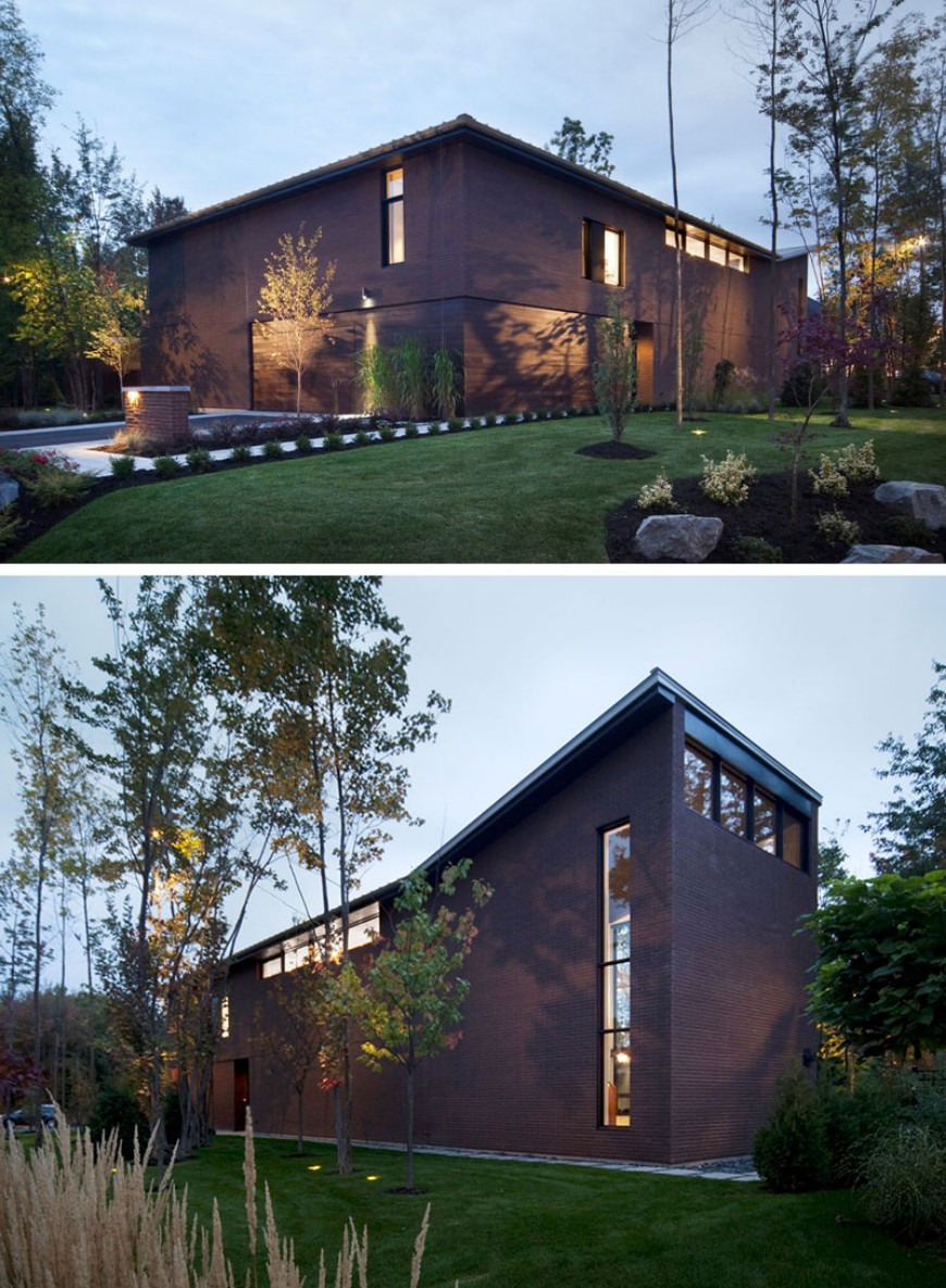 Fall in Love with these Modern Houses Made of Brick