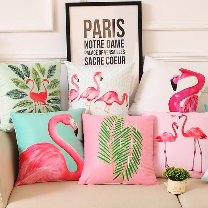 Mood Board: Feel The Pink Flamingo in Home Decor