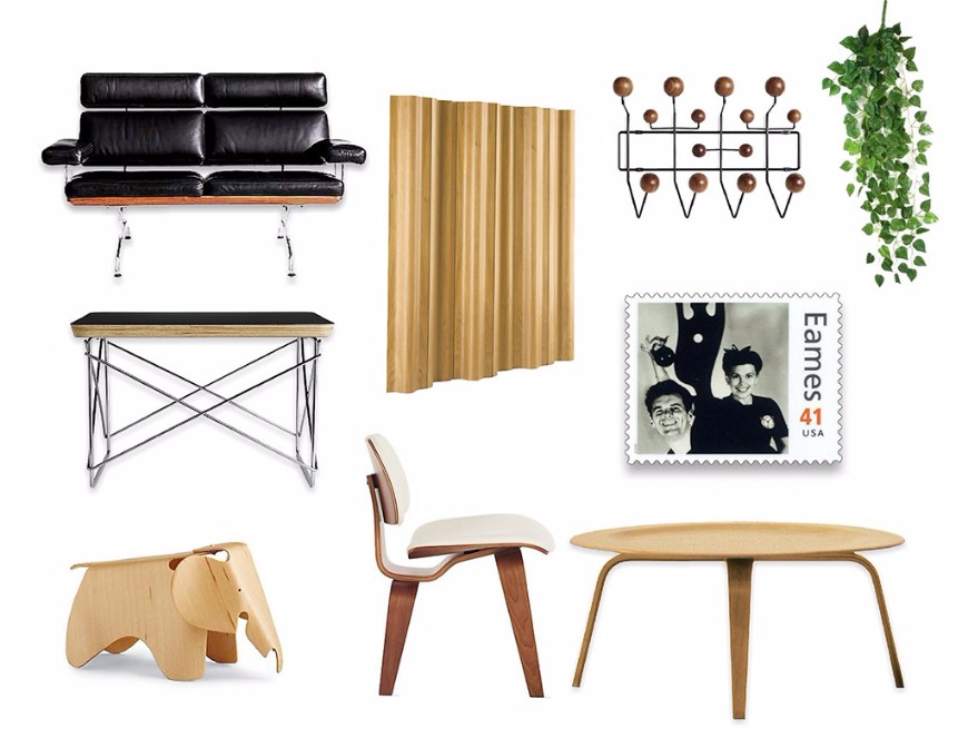Mood Board: Mid-Century Modern Design in the Eame's World
